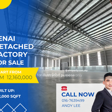 Senai Kulai Detached Factory for Sale