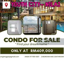 Youth city condo brand new for sale Nilai below market price