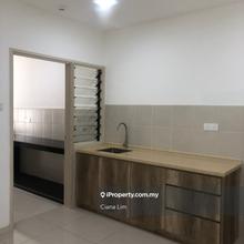 Primer garden town villas, kitchen cabinet, 1 ac heater, dining