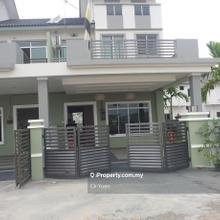 Freehold, gated & guarded cummunity link house for sale at chemor