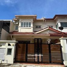 Double Storey Terrace @ Freehold @ Fully Renovated @ Gated & Guarded