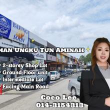Taman Ungku Tun Aminah @ Intermediate 2-storey Shop Lot
