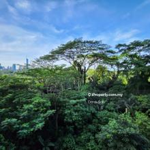 Million Dollar Forest Scenery with KLCC Skyline