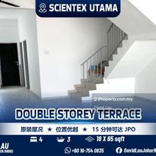 Scientex Utama Double Storey Terrace For Sale