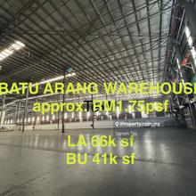 Kota puteri batu arang factory warehouse for rent