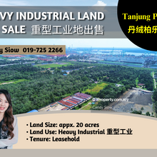 Ptp Tanjung Pelepas 20 acres Heavy Industrial Land