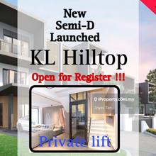 New Launched 3sty Semi-D KL Hilltop Bukit Wangsa Maju setapak 