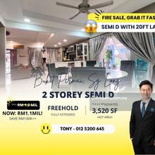 Super Cheap Fully Renovated Semi D with Land Bukit Permai Sungai Long