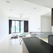 Partially Furnished 3 Bedrooms Condo at Grand Medini for Rent