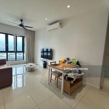Good deal unit for sale, partly furnished, near MRT station