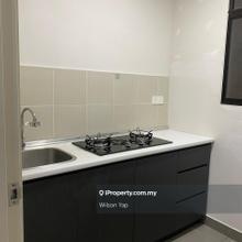 Well kept unit with partially furnished 