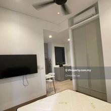Open view, Simple and modern furniture, good condition unit! Spacious