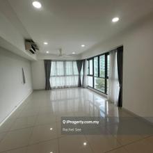 Corner 3 bedrooms Partially furnished for rent @ Iskandar Residence