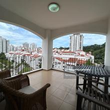 Large balcony unit At Block F, ready to move in 