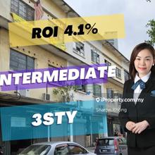 Freehold shoplot for sale at Pudu