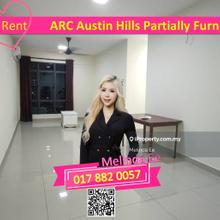 Johor Bahru Arc Austin Hills Residence Partially Furnished 3bed 