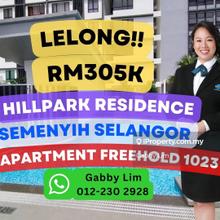 Lelong Super Cheap Service Apartment @ Hillpark Residence Semenyih Sel
