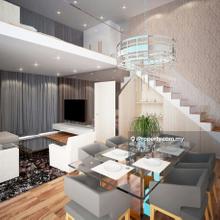 Bonus attic space in the living hall with luxury style