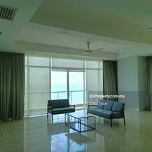Fully furnished, high floor with direct sea view!