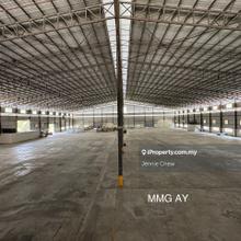 Kapar batu 15 bungalow factory with cf 1200amp container loading area