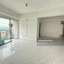 Walking Distance to MRT Sentul Barat. Newly Refurbished. Corner Unit