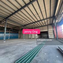 Facing Main Road Warehouse At Bagan Lallang,Butterworth For Rent