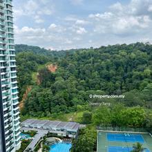 Corner High Floor Unit with Greenery and Pool View