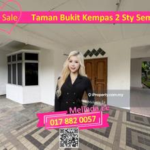 Johor Bahru Taman Bukit Kempas Beautiful 2 Storey Semi D 5bed