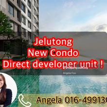 Jelutong Low Density Condo, Direct Developer Unit, no agent fee !!