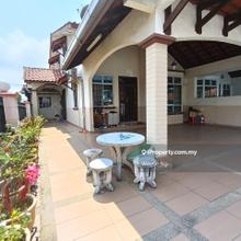 Taman Perling Sutera Biru End Lot With Land 1.5 Storey Terrace House