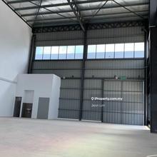 Detached Factory Bu 13,600sf Power 200amps Elmina Sg Buloh for Rent