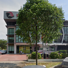 Modern facade in Setia Alam popular commercial area