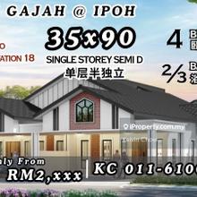 Batu Gajah Single Storey Semi D