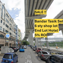 Bandar Tasik Selatan 6 sty shop lot ROI 5% for sale 