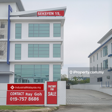 Tiong Nam Industrial Park Seksyen 15 Shah Alam Semi Detached Factory 