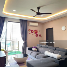 Fully furnished suria putra sungai buloh with golf view