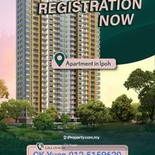 New freehold project affordable high rise apartment at meru raya ipoh 