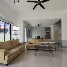 Setia Damai 14 partly furnished Semi-D 40x85 For Rent