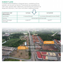 Freehold 7 Acre Land Segamat Johor