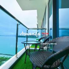 Sea View condominium at Queensbay Mall