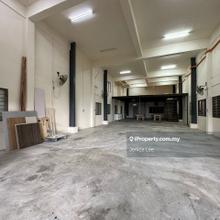 1 Storey Warehouse/ Light Industry @Kg Baru Ampang @20ft Ceiling