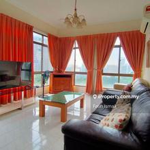 Big size, 4 rooms & Fully Furnished nearby LRT. Good location!