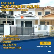 2 storey fully renovated at Klebang Chemor