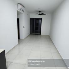 Rm1,800 First-Hand 3 Rooms Partly Furnished Unit For Rent (Ready)