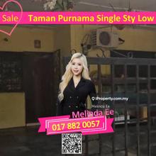 Simpang Renggam Taman Purnama Single Storey Low Cost Terrace 3bed
