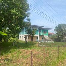 Papar Banglo Lot Kampung Sungai Facing Road Land For Sale 