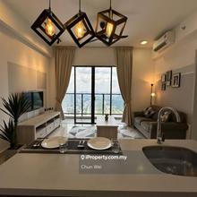 Trion @ KL, Fully Furnished, 1r1b balcony unit, comfortable unit