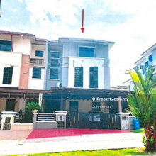 Three storey semi d house in jelutong heights,selsyen u8,shah alam