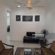 A fully furnished intermediate single storey terrace house