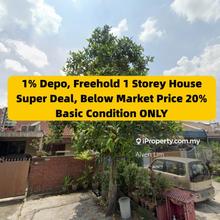 Super Deal, Below Market, Basic Unit, Kepong Baru smk school